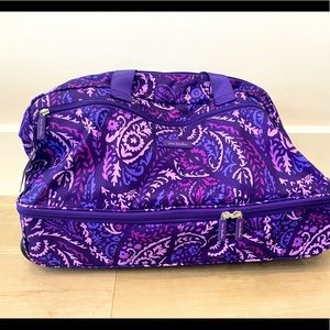 Vera Bradley “Lighten Up Wheeled Carry-On”